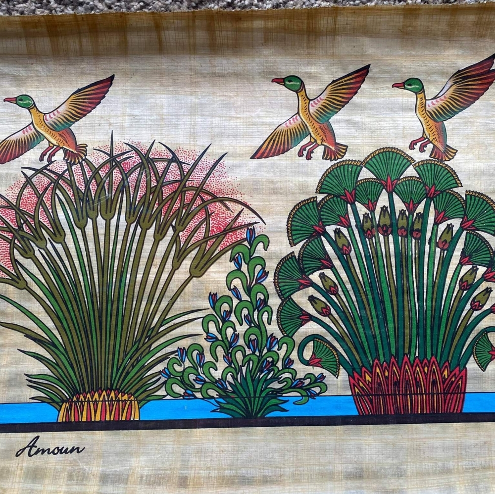 Egyptian Papyrus Picture